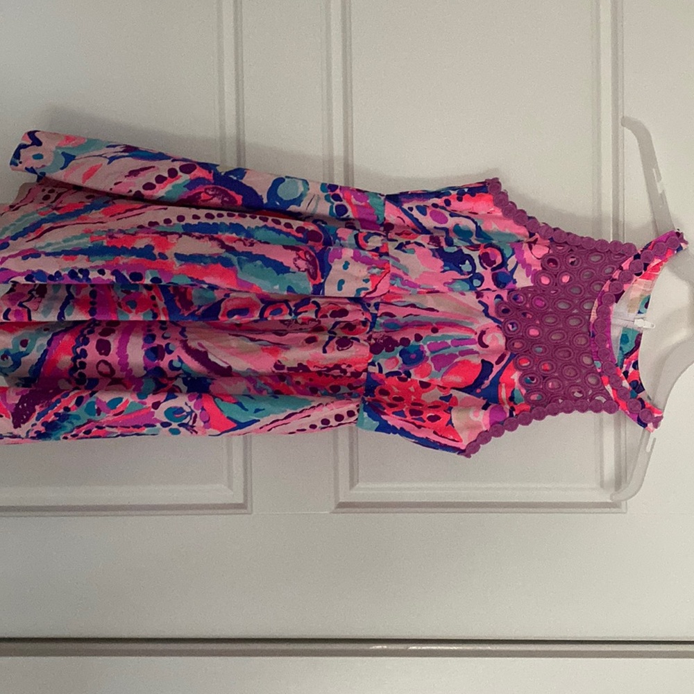 Purple and Pink Lilly dress.